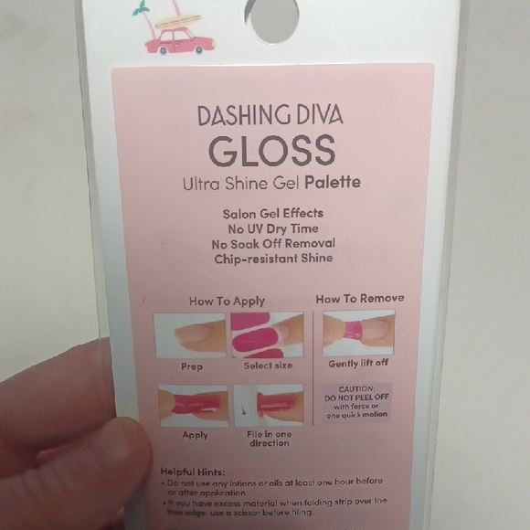 Dashing Diva Gloss Gel Nail Strips Set - Picture 3 of 6